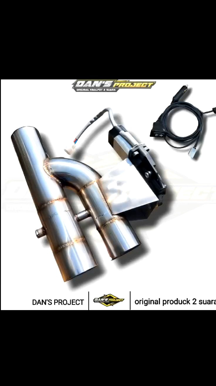 valvetronic exhaust 2 katup model tombol
