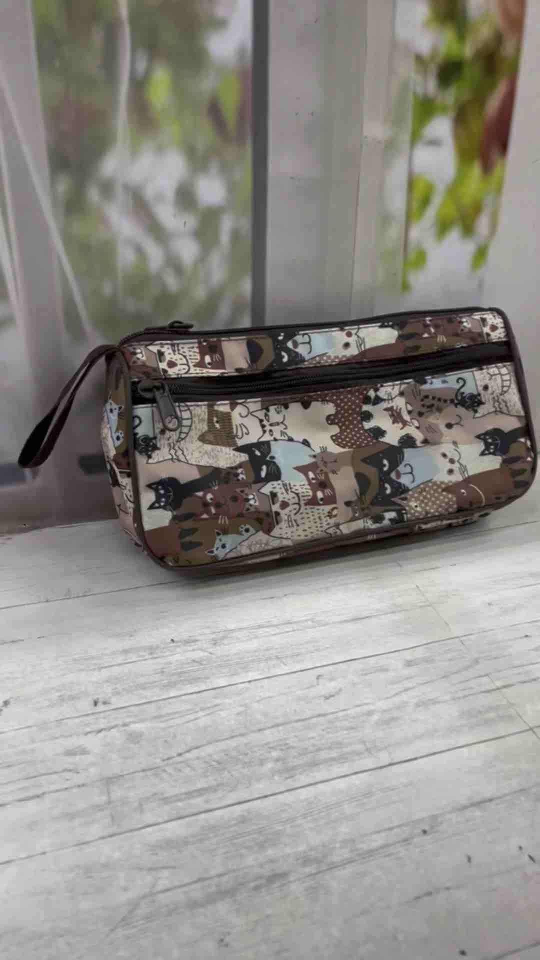 COD TAS POUCH KOSMETIK / TEMPAT PENSIL MOTIF PRINTING