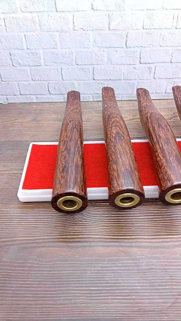 Pipa Cangklong Kayu Galih Asem Bulat Model S Super A73