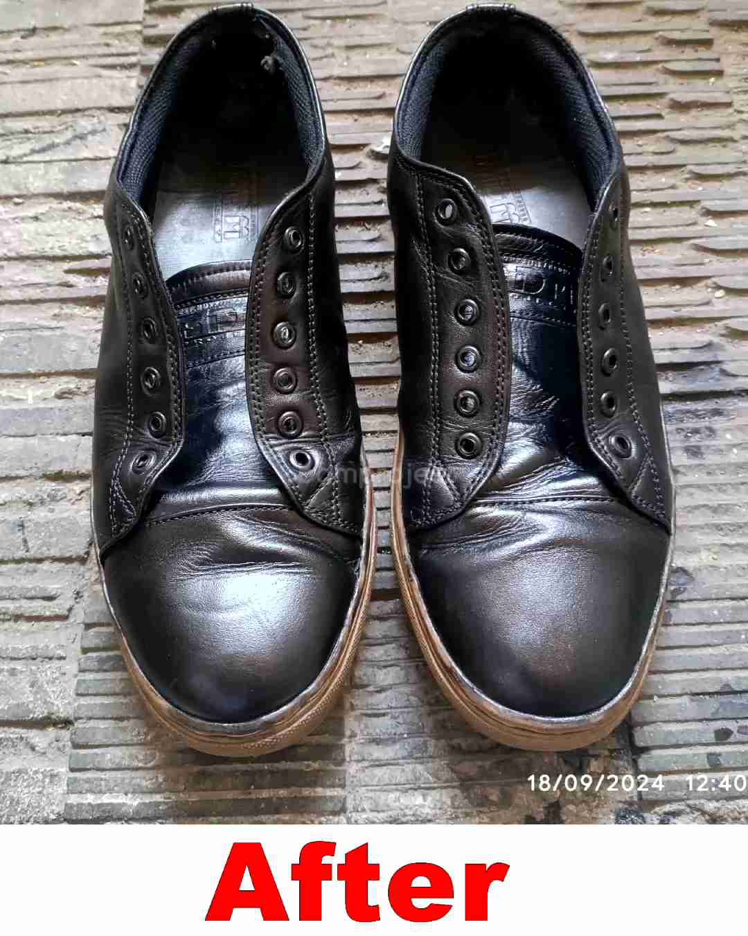 Semir Sepatu Hitam 1 Liter: Semir Cair Sepatu Gratis Kuas