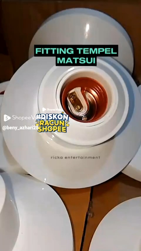 Fitting Plafon Bulat E27 Matsui MT291