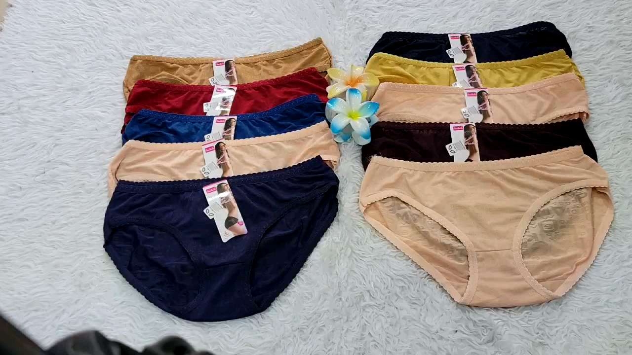 quần lót nữ thun lạnh hoa văn ẩn thoáng mát (5chiếc)