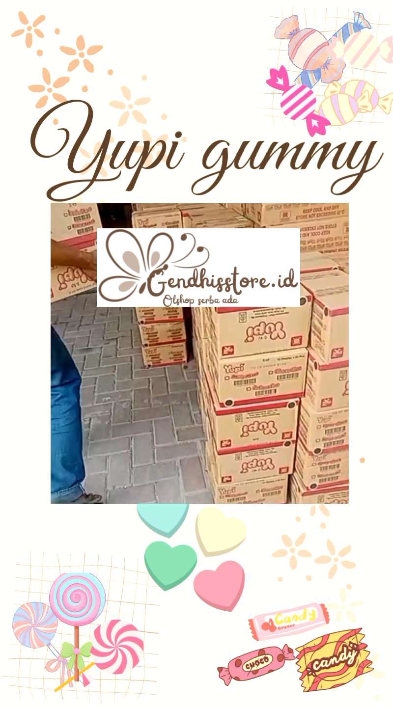 🌸GENDHISSTORE.ID🌸 YUPI HARGA TERMURAH✓ YUPI 500 ISI 24PCS/BOX✓ YUPI MANGO BOLICIOUS✓