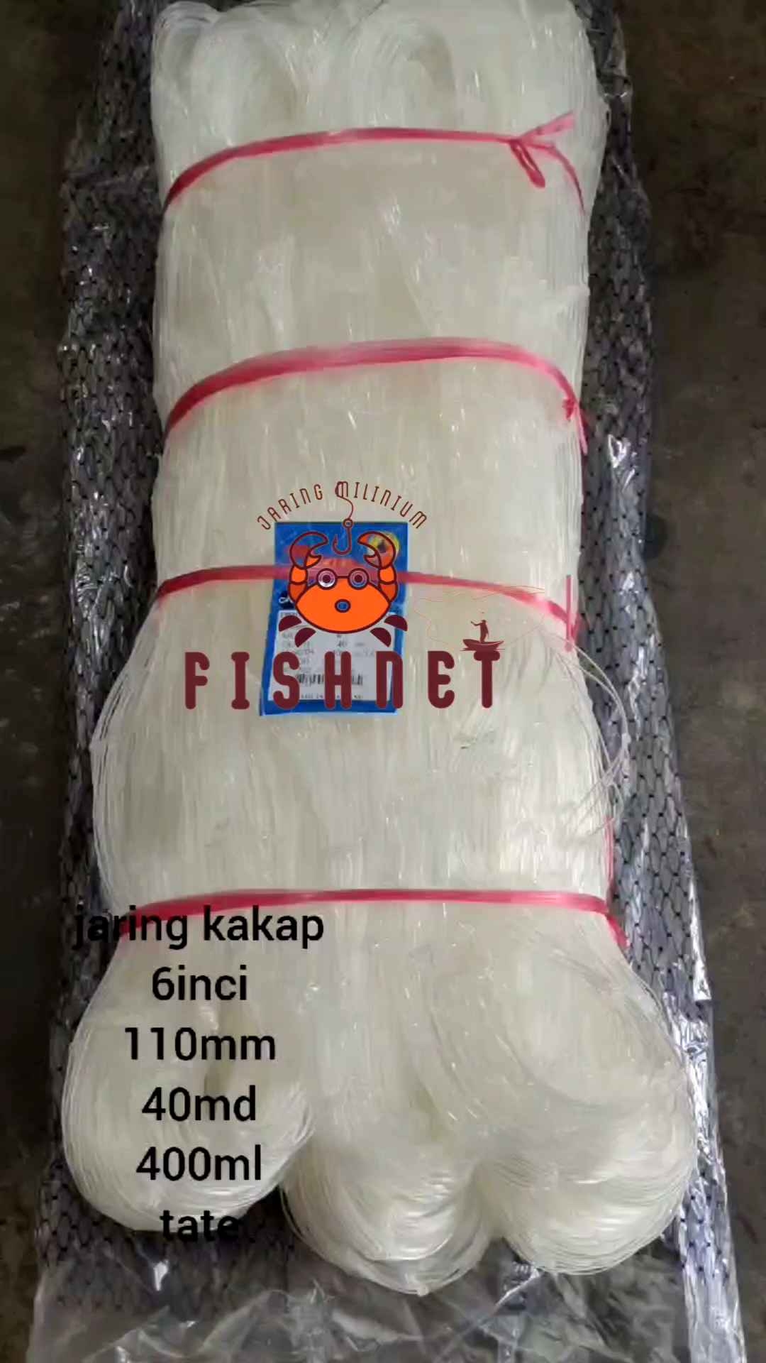 Jaring Kakap 6inci & Jaring Senar 1.10mm: Panduan Lengkap