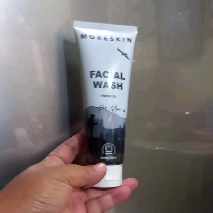 MORESKIN FACIAL WASH MEN / SABUN MUKA UNTUK COWOK / ORIGINAL NASA