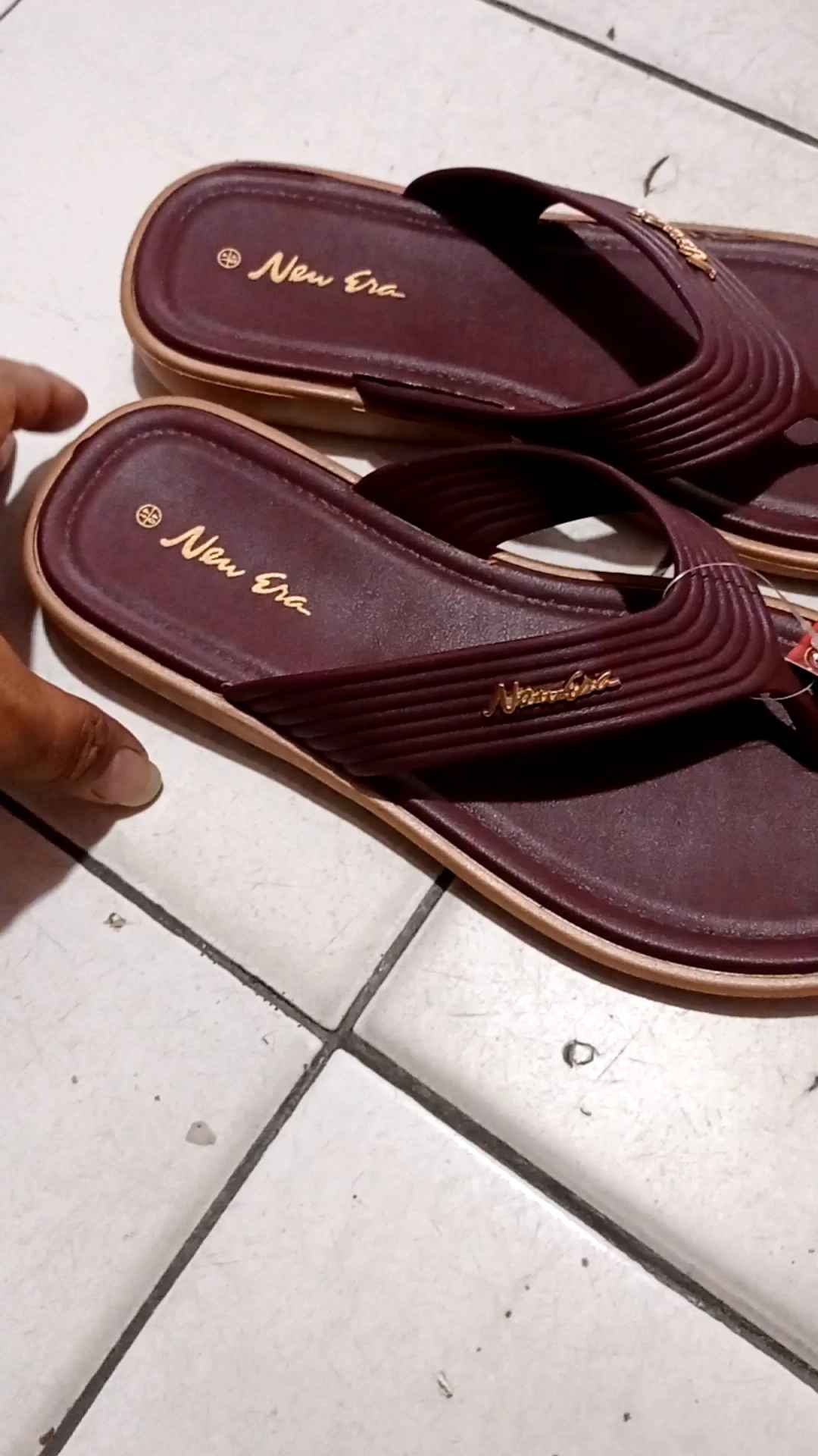 Sandal jepit fashion karet New era LB 12056 wanita