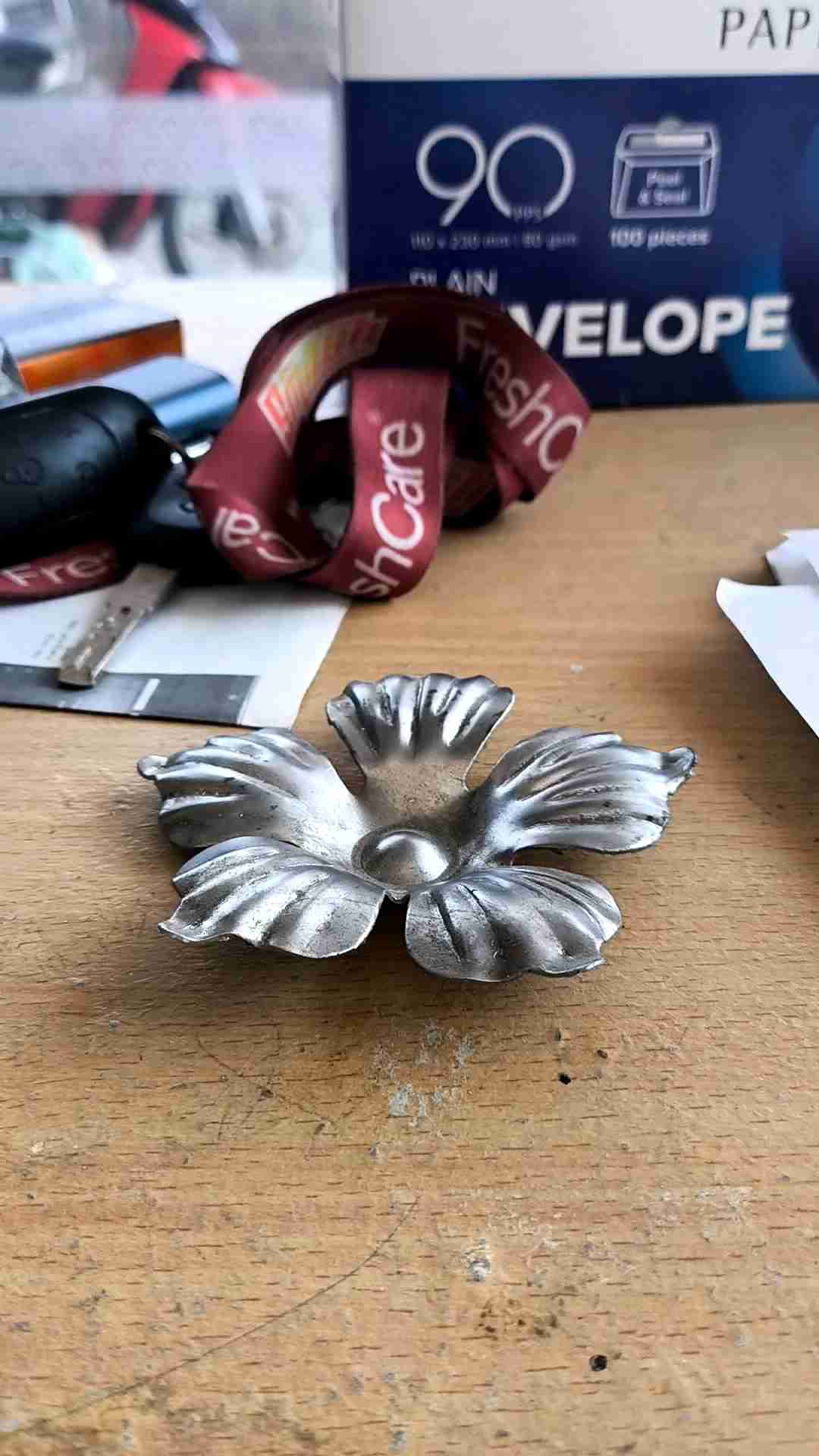 Bunga Bintang 5 Ornamen Pintu Pagar Besi Plat Berkualitas