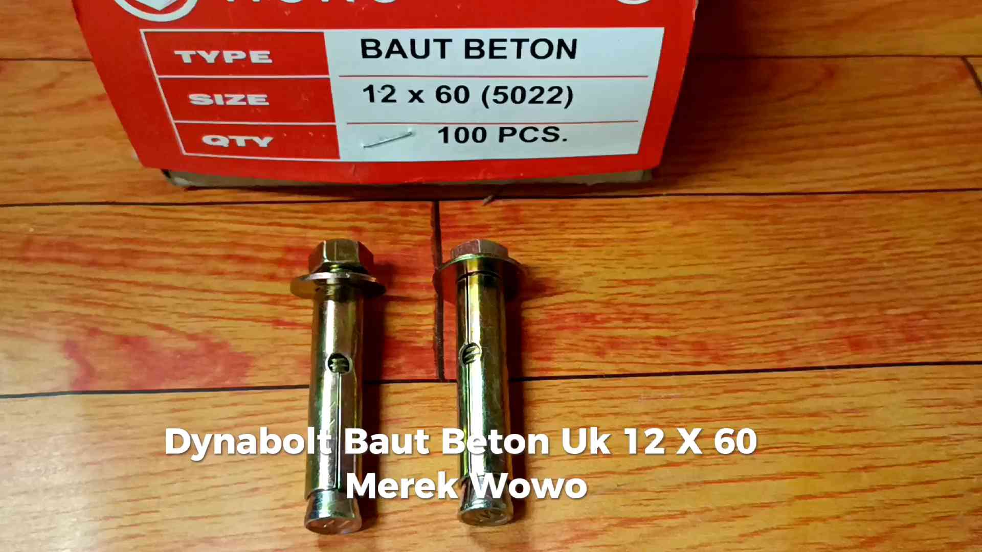 Dynabolt Dinabolt Baut Beton Uk 12 X 60 Merk Wowo