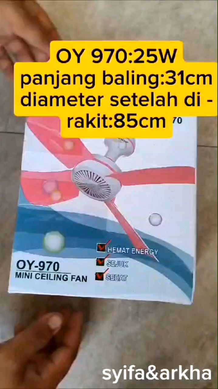 KIPAS GANTUNG / KIPAS ANGIN OUYASHI 970 770
