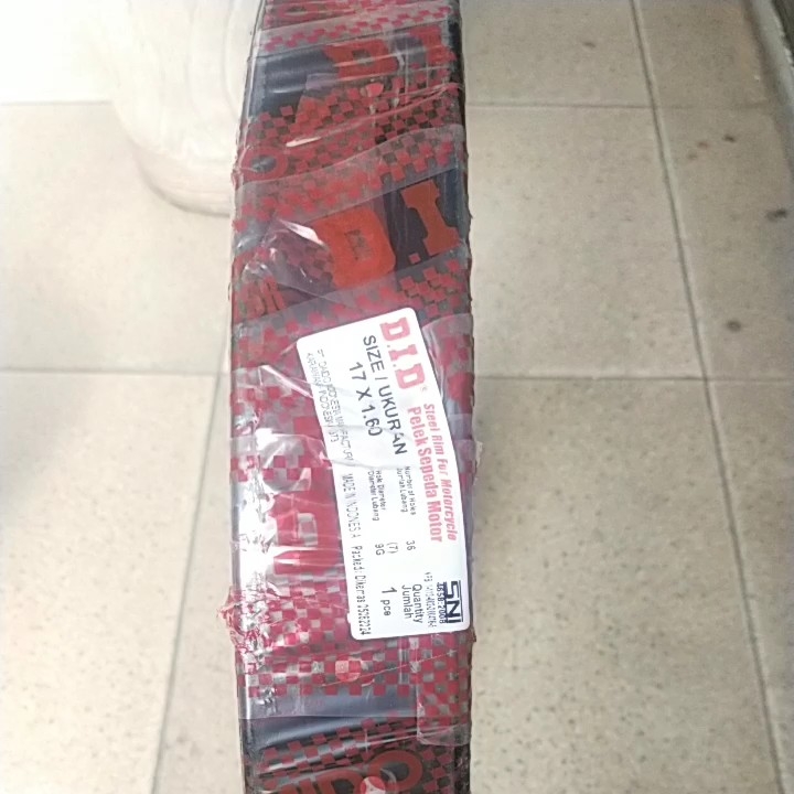 PELEK VELG LINGKAR 160X17 WARNA HITAM ORI DID