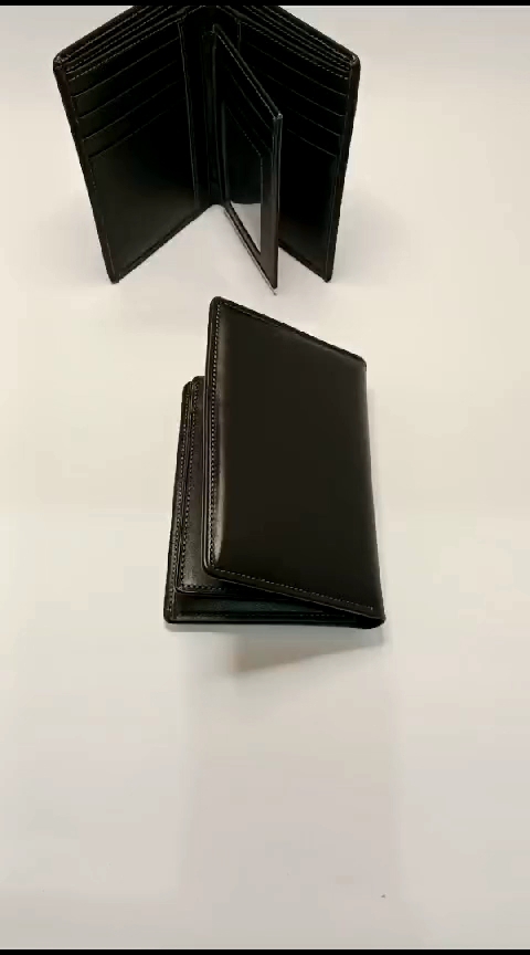 Dompet pria dan wanita model 3/4 100% kulit sapi Garut full green