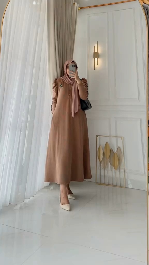 Asila Dress Knit Premium Gamis Wanita Terlaris Termurah