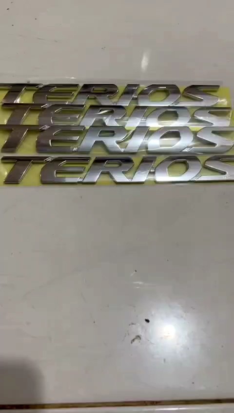 EMBLEM LOGO TIMBUL BAGASI BELAKANG DAIHATSU TERIOS ORIGINAL