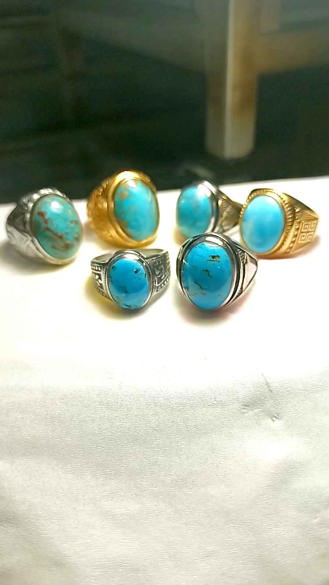 Cincin Batu Pirus Persia Original