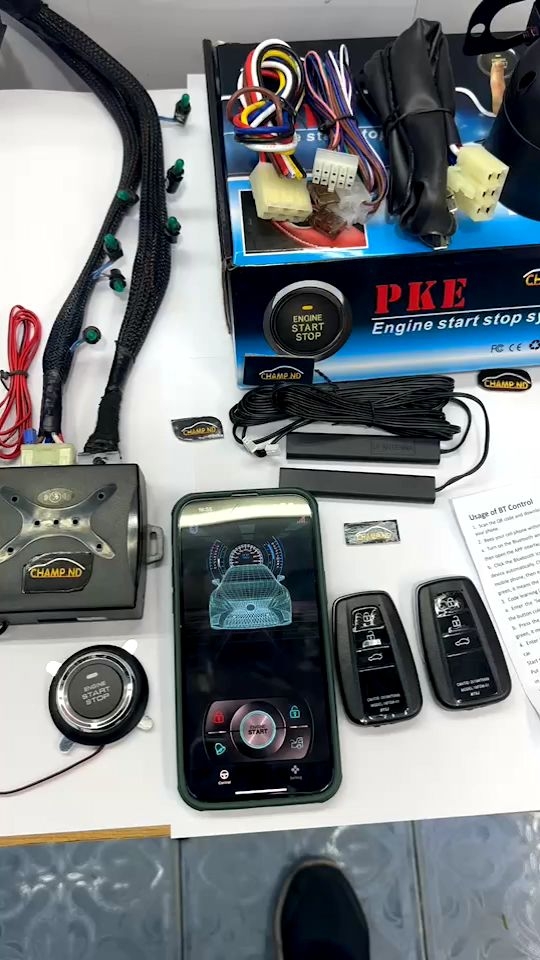 PA ฟังก์ชัน ชุดรีโมท กดปุ่ม start พร้อม bluetooth เวอร์ชั่นล่าสุด ford ตรงรุ่นเลยจ้า อุปกรณ์ครบชุด พร้อมติดตั้ง และมีคู่มือติดตั้งภาษาไทยค่ะ