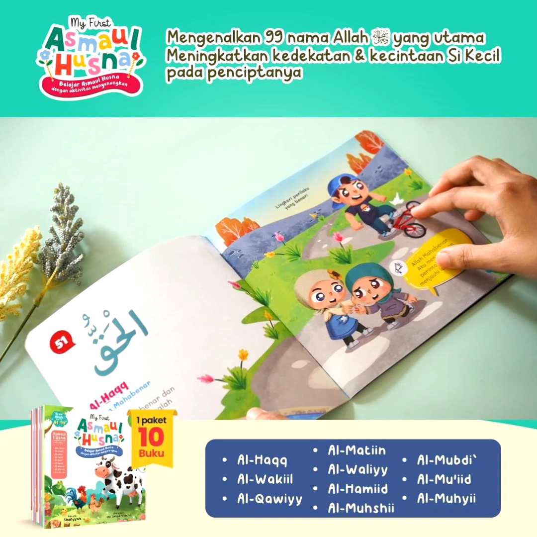 Buku Anak My First Asmaul Husna Ziyad Books