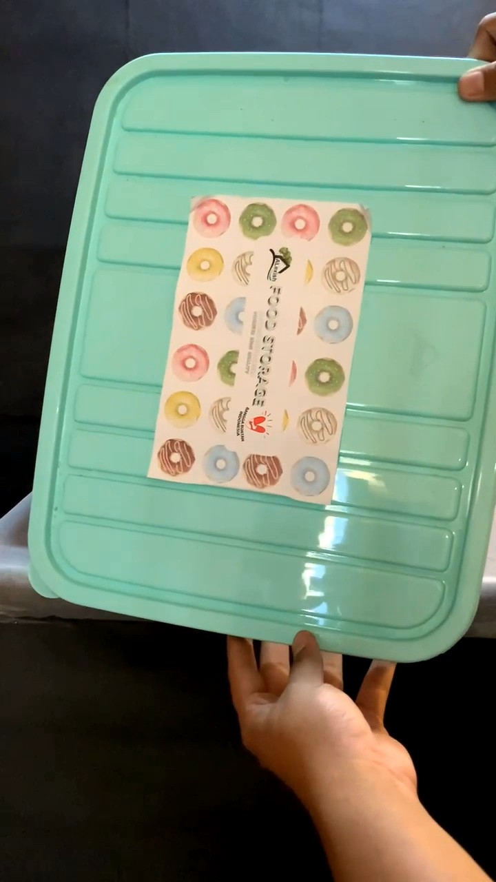 Tempat penyimpanan brownies box donat serbaguna