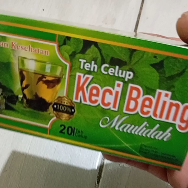 TEH DAUN KEJIBELING TEH CELUP KECI BELING KEJI BELING ATASI KENCING BATU KAPSUL KEJI BELING
