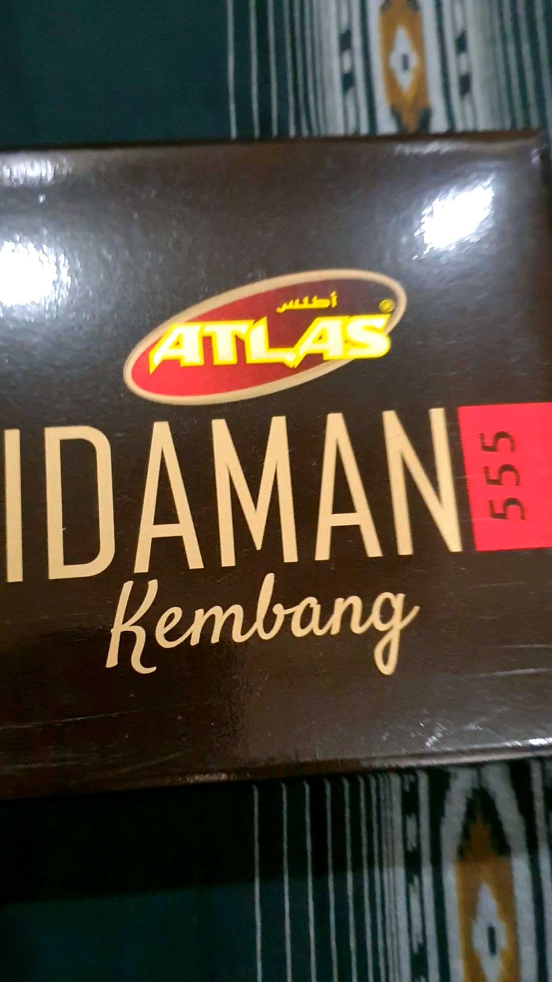 SARUNG ATLAS IDAMAN 555 KEMBANG/HARMONI MOTIF BHS