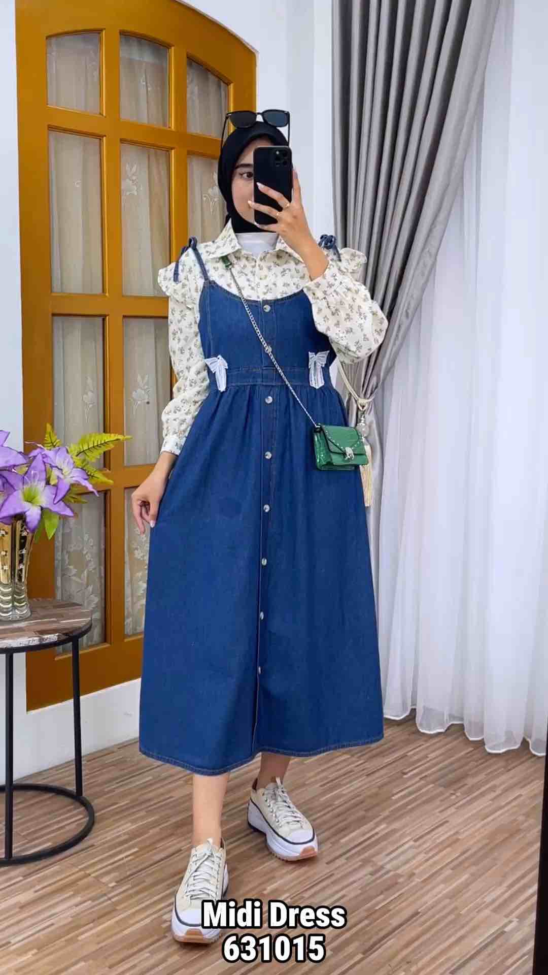 Midi overall jeans By EXTU