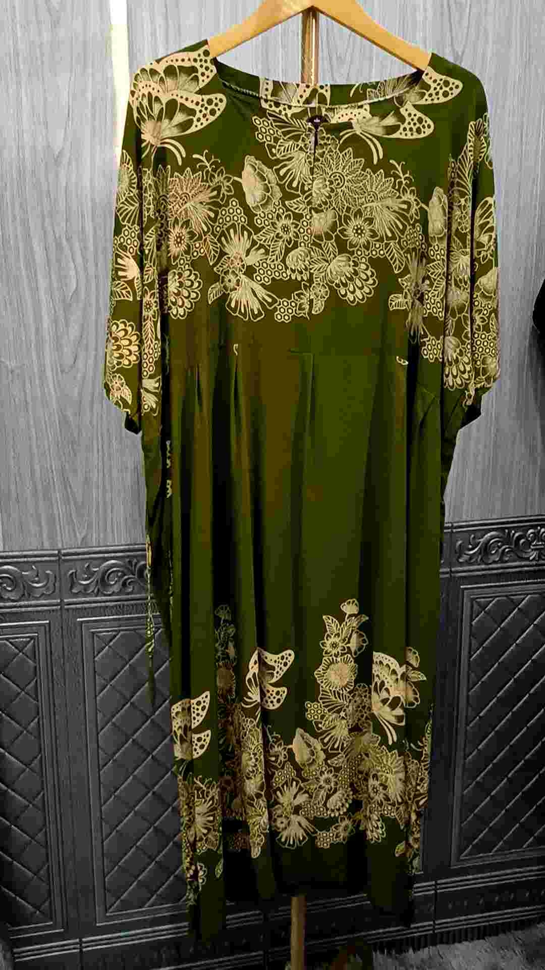 DASTER JUMBO KEKINIAN DRESS MOTIF TERBARU LD 150 REALPICK