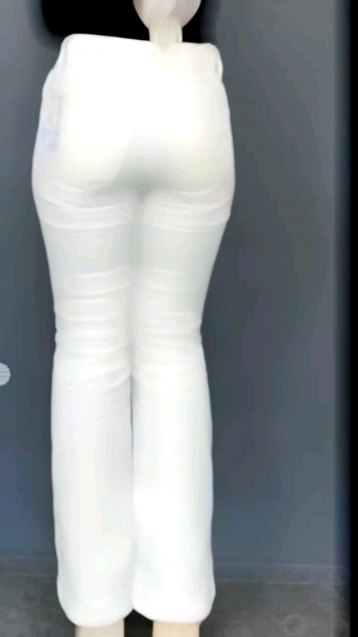 HW Cutbray Jeans Wanita: Celana Cutbray Jeans Import Basic Korean Style