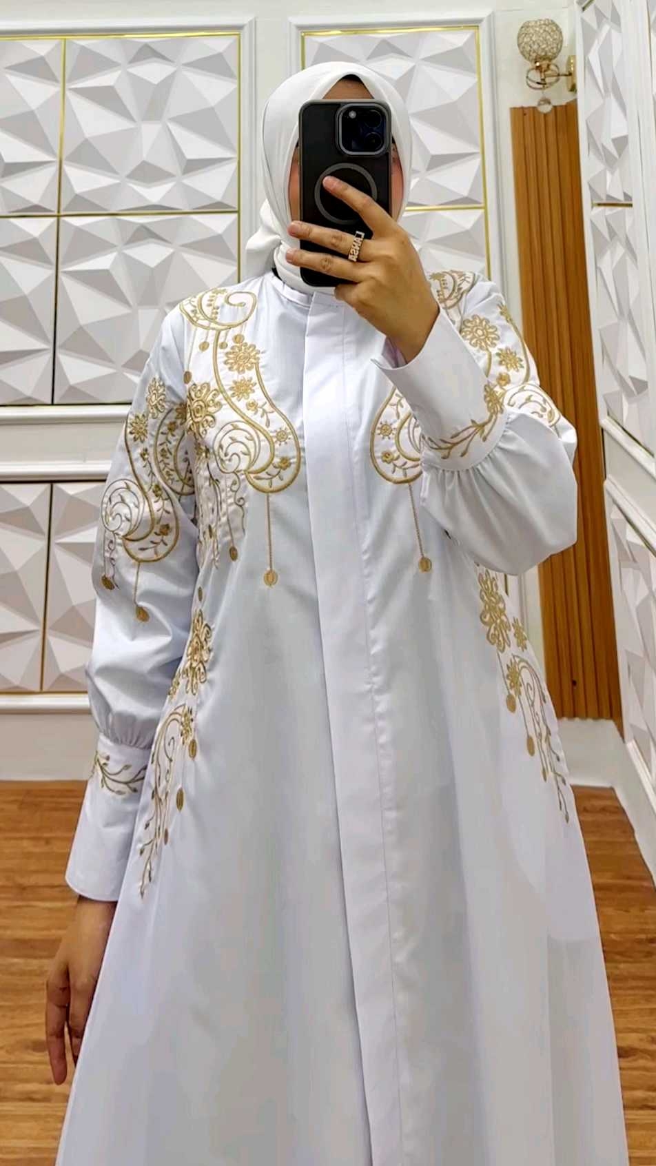 [dungkan.id] ZAHRA SERIES VOL 2 | GAMIS BORDIR KATUN TOYOBO | GAMIS TERBARU