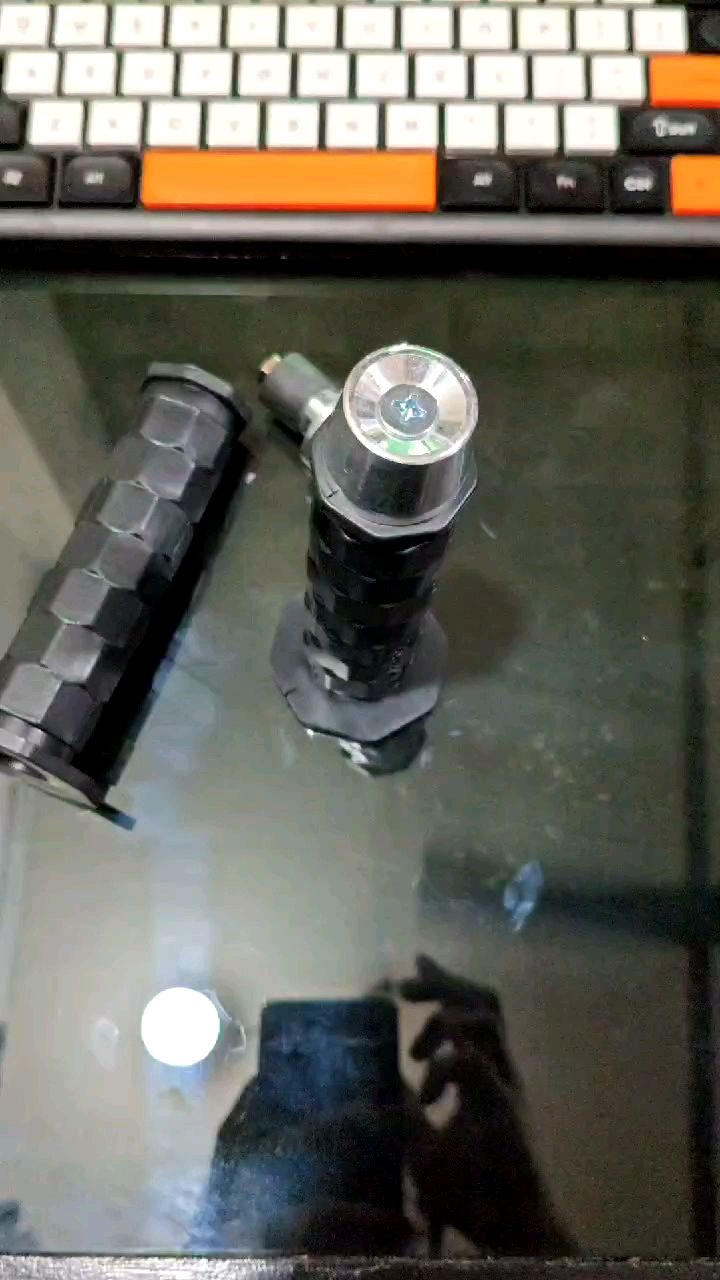 Handgrip Octagon Plus Jalu Stang Chrome Model PCX Grip Octagon Universal Semua Motor LR