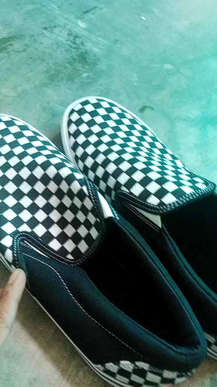 Sepatu JUMBO slip on catur sepatu santai ukuran big zais pria wanita
