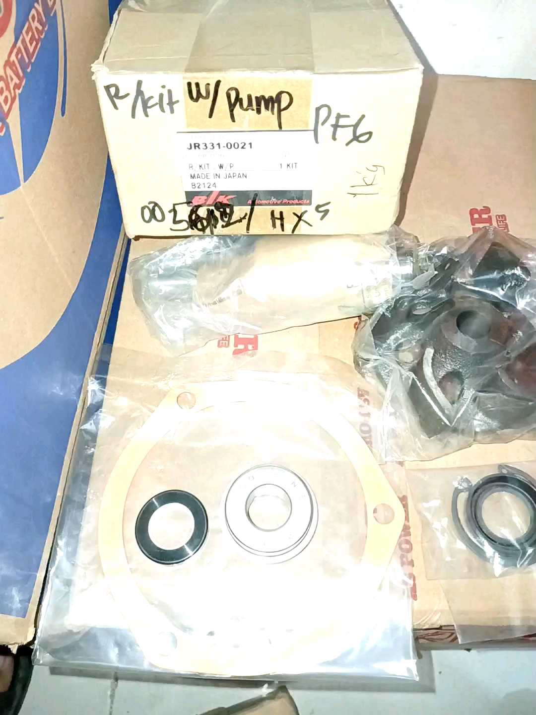 REPAIR KIT WATER PUMP PF6 B2124 TBK JP