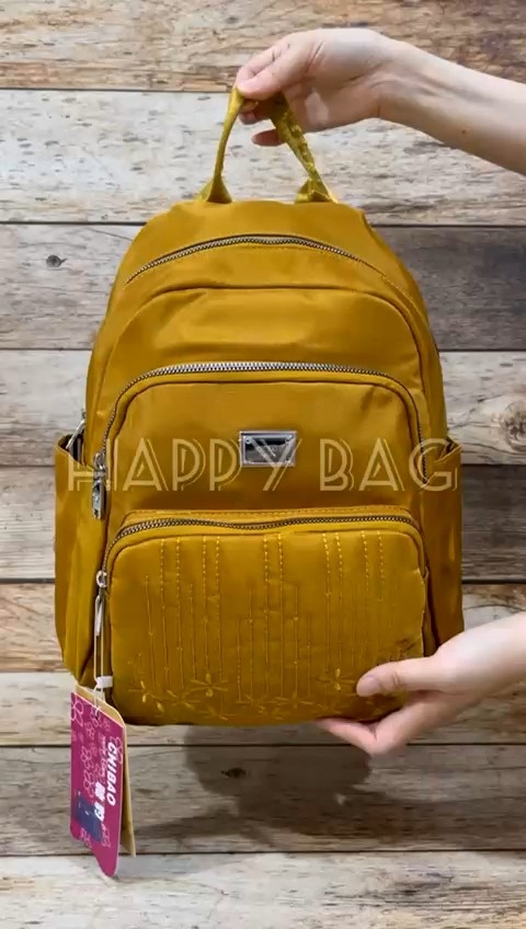 Tas Ransel/BackPack Sekolah Chibao Kanvas CB3078 6res