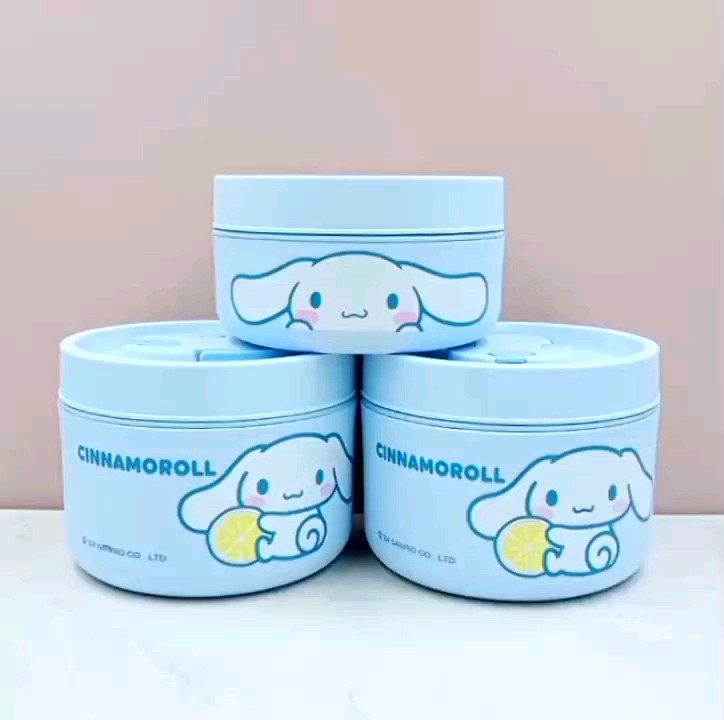 SET MAKAN 3 IN 1 SANRIO STAINLESS / KOTAK MAKAN SET MELODY / TEPAK BEKAL SET 2 IN 1 CINNAMOROLL IMPORT