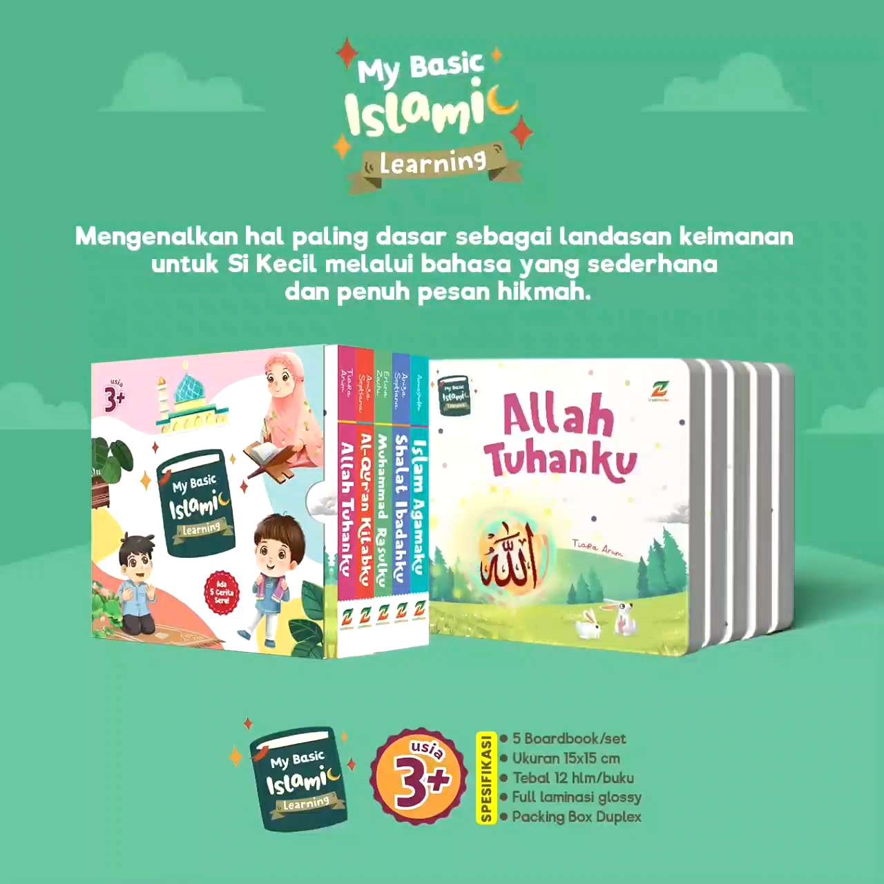 Mini Boardbook My Basic Islamic Learning Ziyad Books