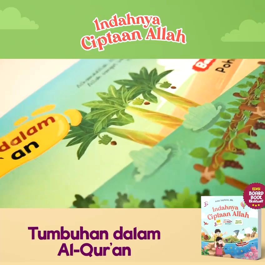 Boardbook Anak Indahnya Ciptaan Allah Ziyad Books