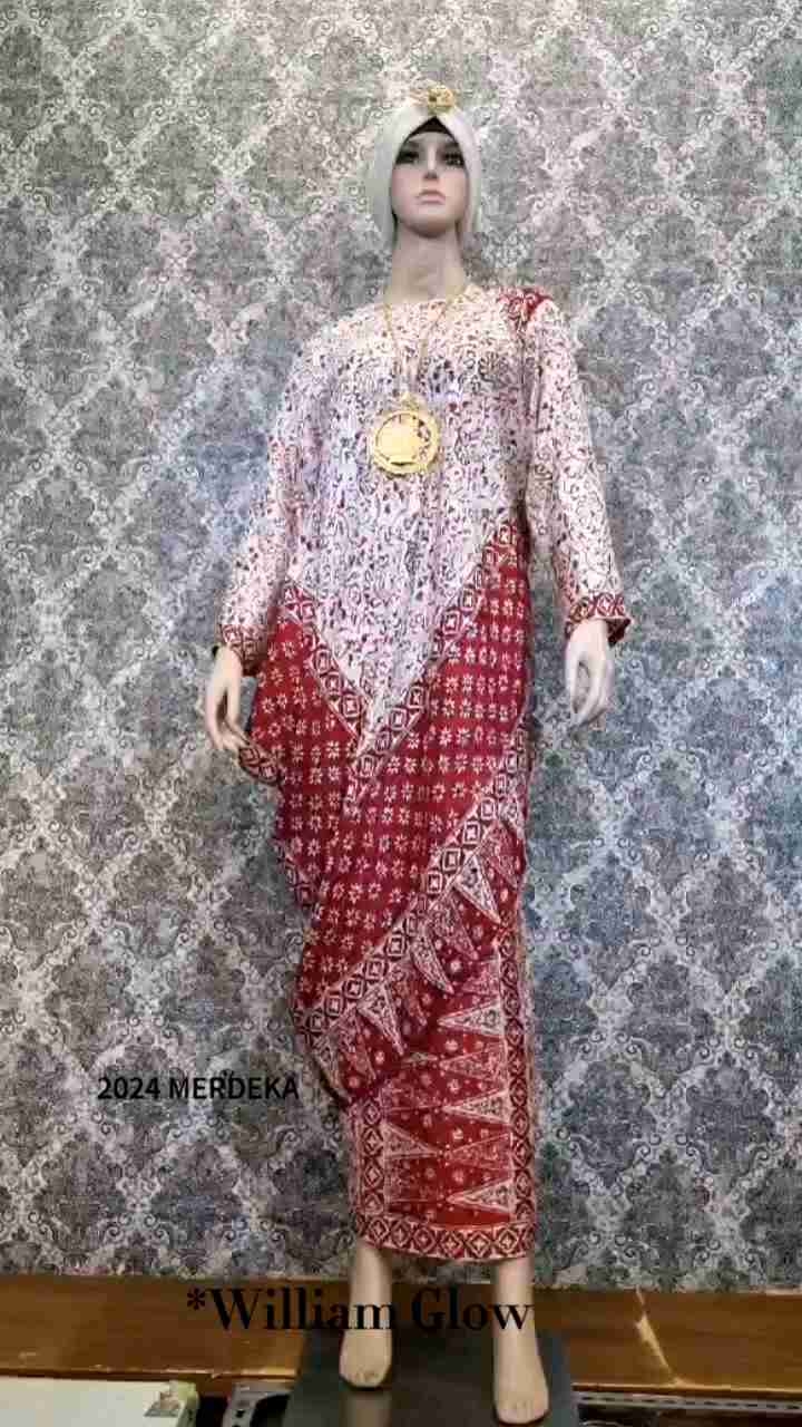 Setelan Rok Carla Batik Viscose Silk Modern | Set Rok Batik Viscose Semi Sutera Premium | Baju Batik Stelan Pesta Viscose