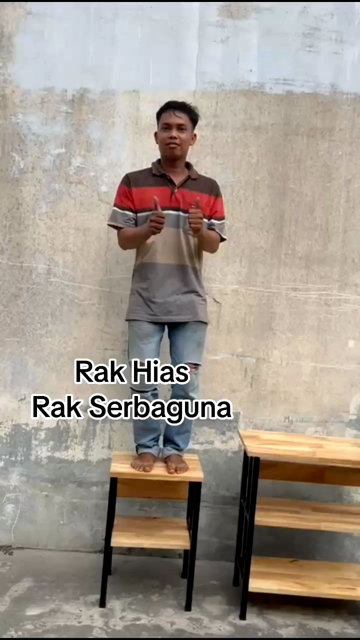 Rak Dispenser 40 CM x 34 CM x 60 CM / Rak Serbaguna / Rak Hias / Rak Buku / Rak Aquarium / Rak Susun / Rak Minimalis / Rak Kayu / Rak Galon / Rak Tingkat / Rak Multifungsi / Rak Ruang Tamu / Meja Samping / Rak Rice Cooker / Rak Dekorasi / Rak Penyimpanan
