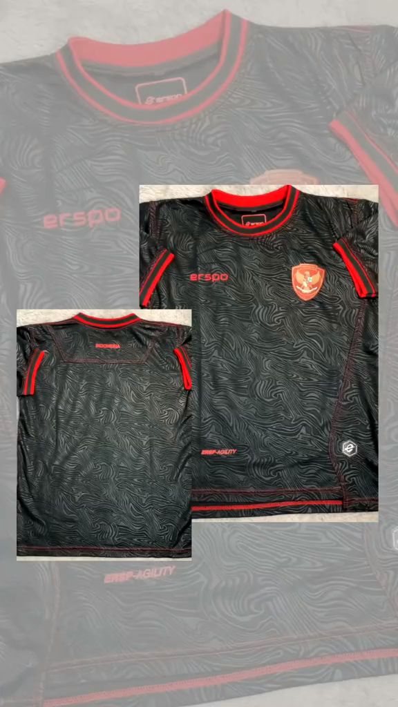 jersey timnas indonesia // jersey timnas indonesia ERSPO warna hitam kualitas GO logo timbul // jersey timnas indonesia ERSPO warna hitam // jersey timnas indonesia ERSPO