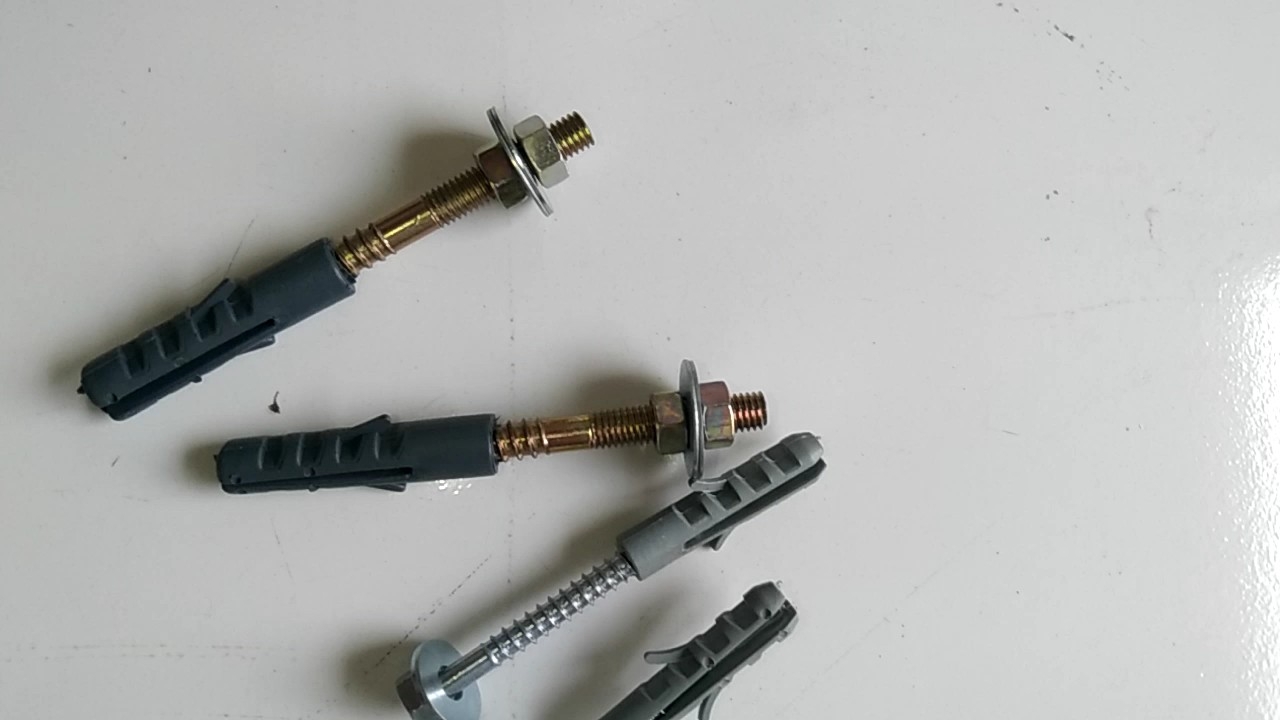 Baut tanam Closet duduk/Baut sekrup Closet duduk/Baut viser toilet duduk isi 4 pcs