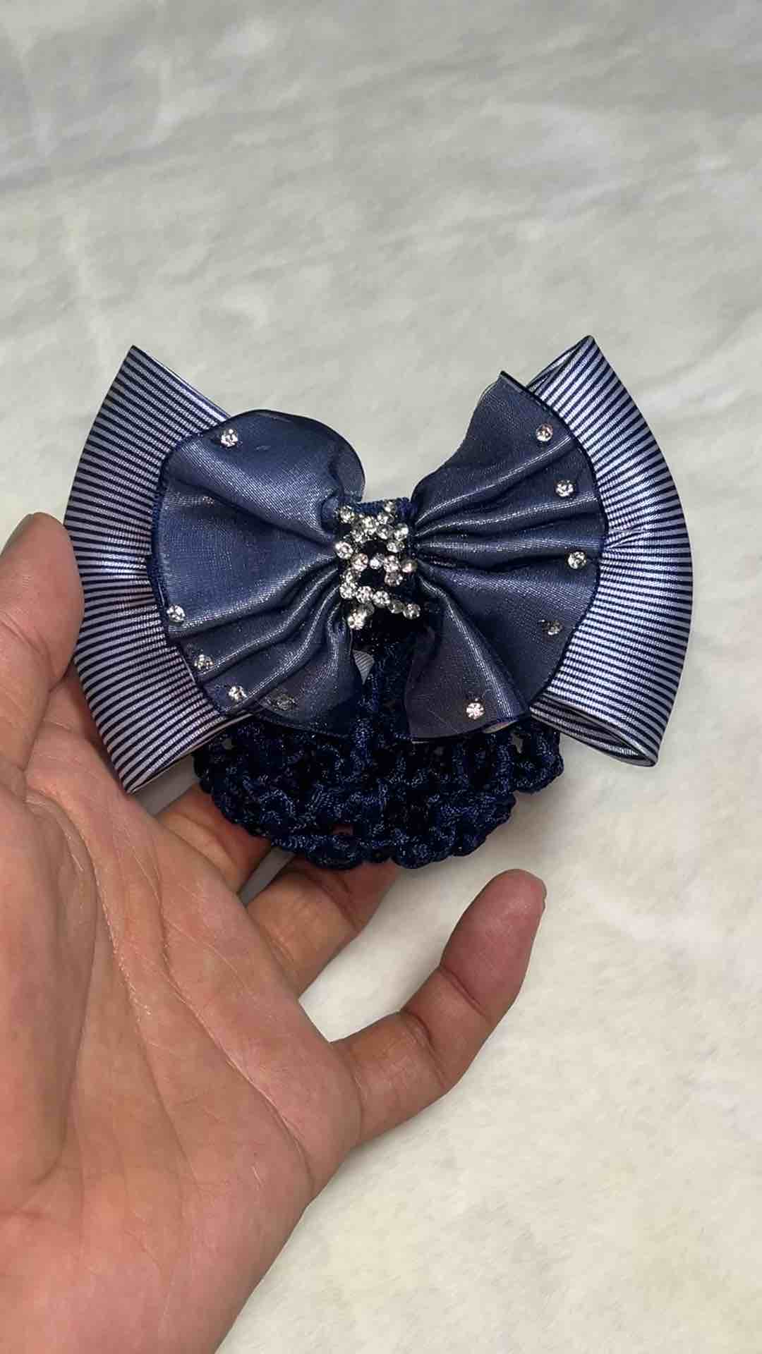 Jepit rambut hairnet otomatis korea cepol elegan bahan premium halus import