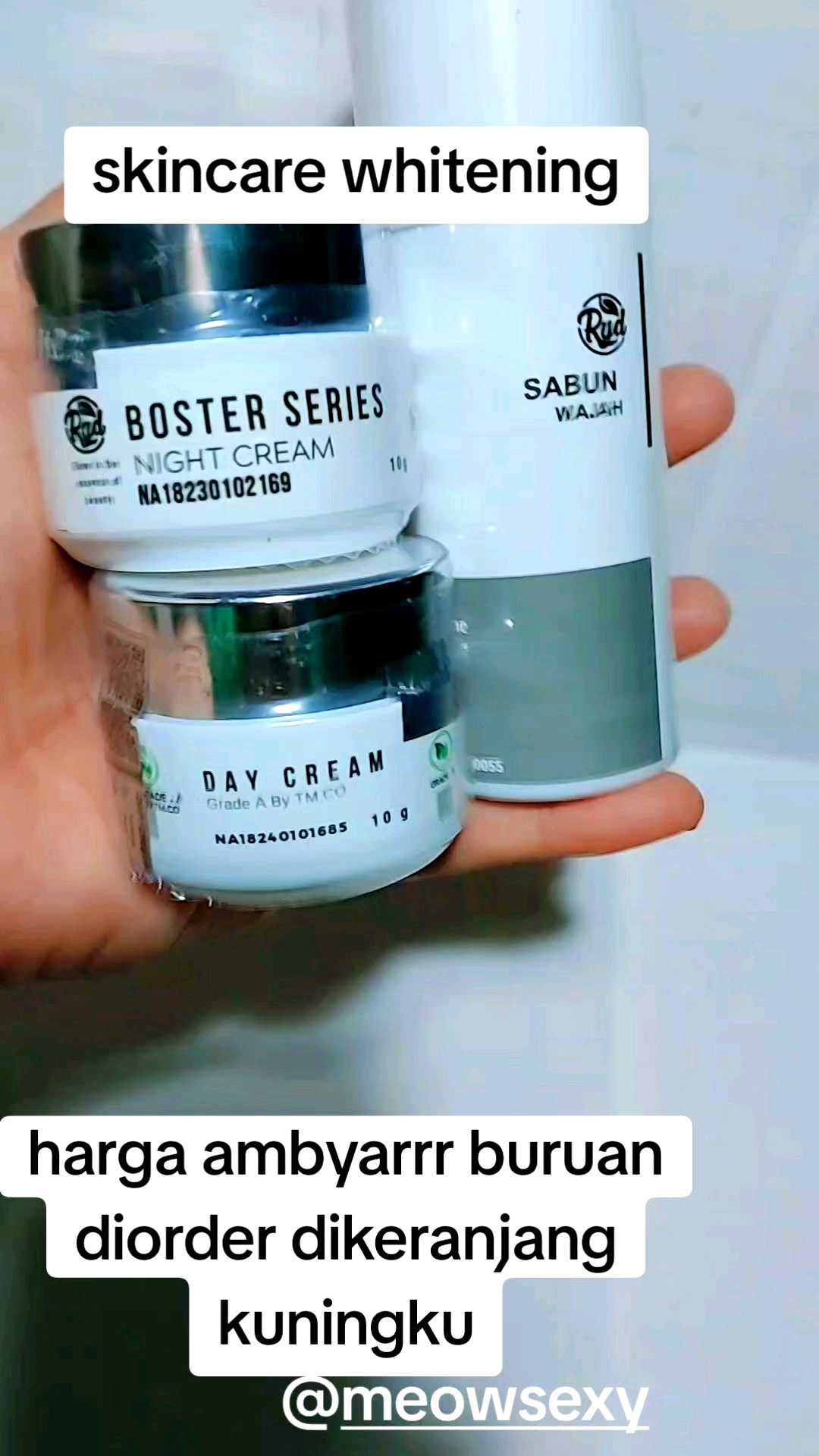 PAKET BOOSTER GLOWING ORIGINAL BY TMCO PUTIH GLOWING