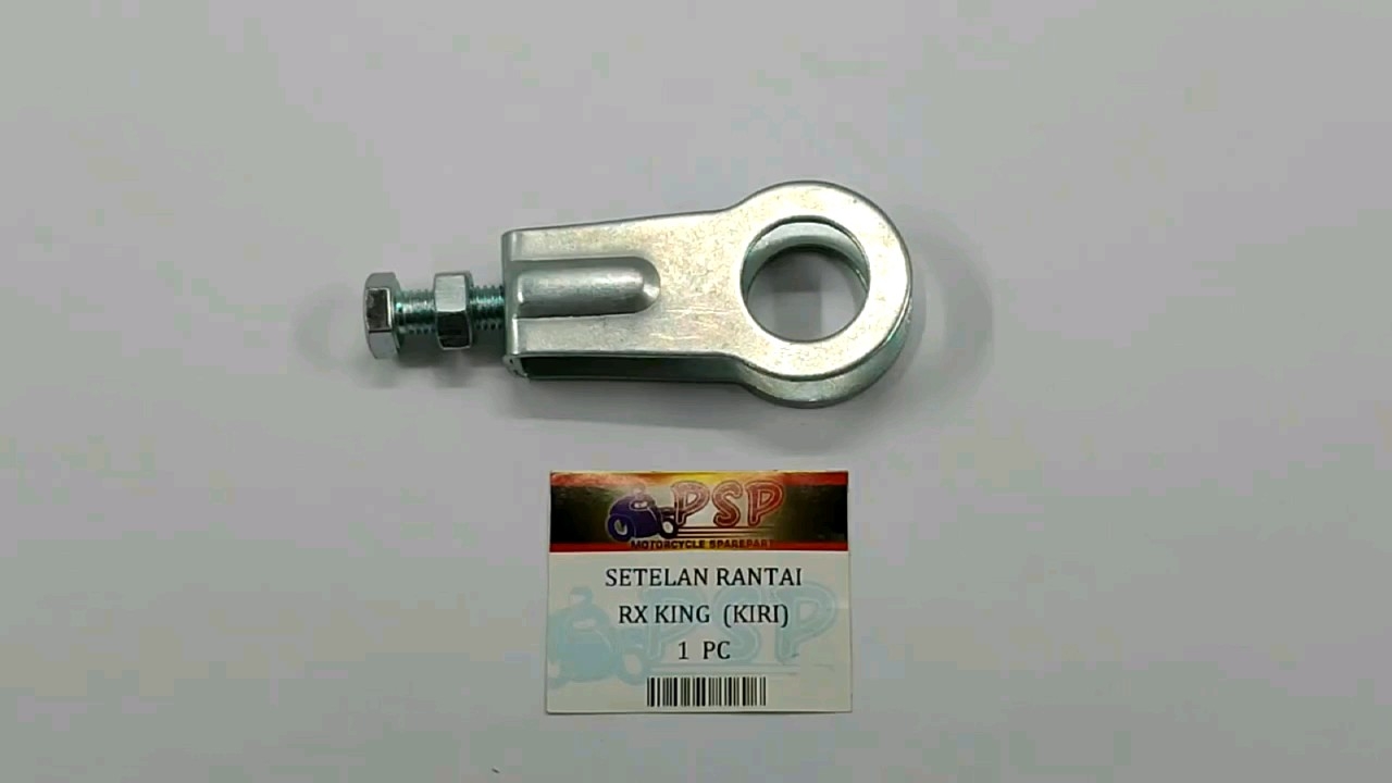 Setelan Rantai RX King KIRI (Harga Per 1 PCS) - Stelan Rante Anting Anting Chain Adjuster Arm Arem + Plat Yamaha RXK New RX S RX Spesial