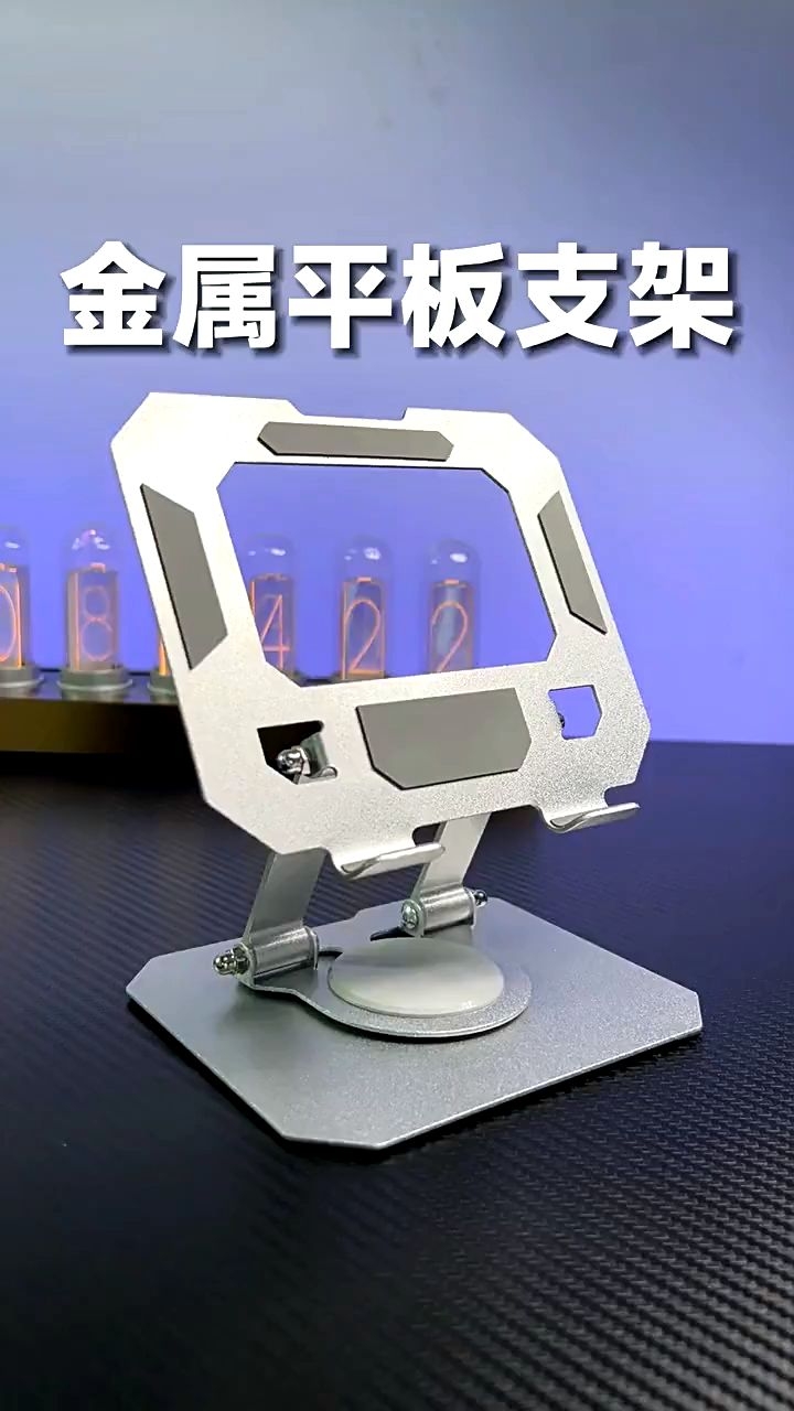 NO1 Holder Tablet Full Besi Aluminium Metal Putar 360 Rotasi Stand Holder Handphone Tablet iPad Android iPhone