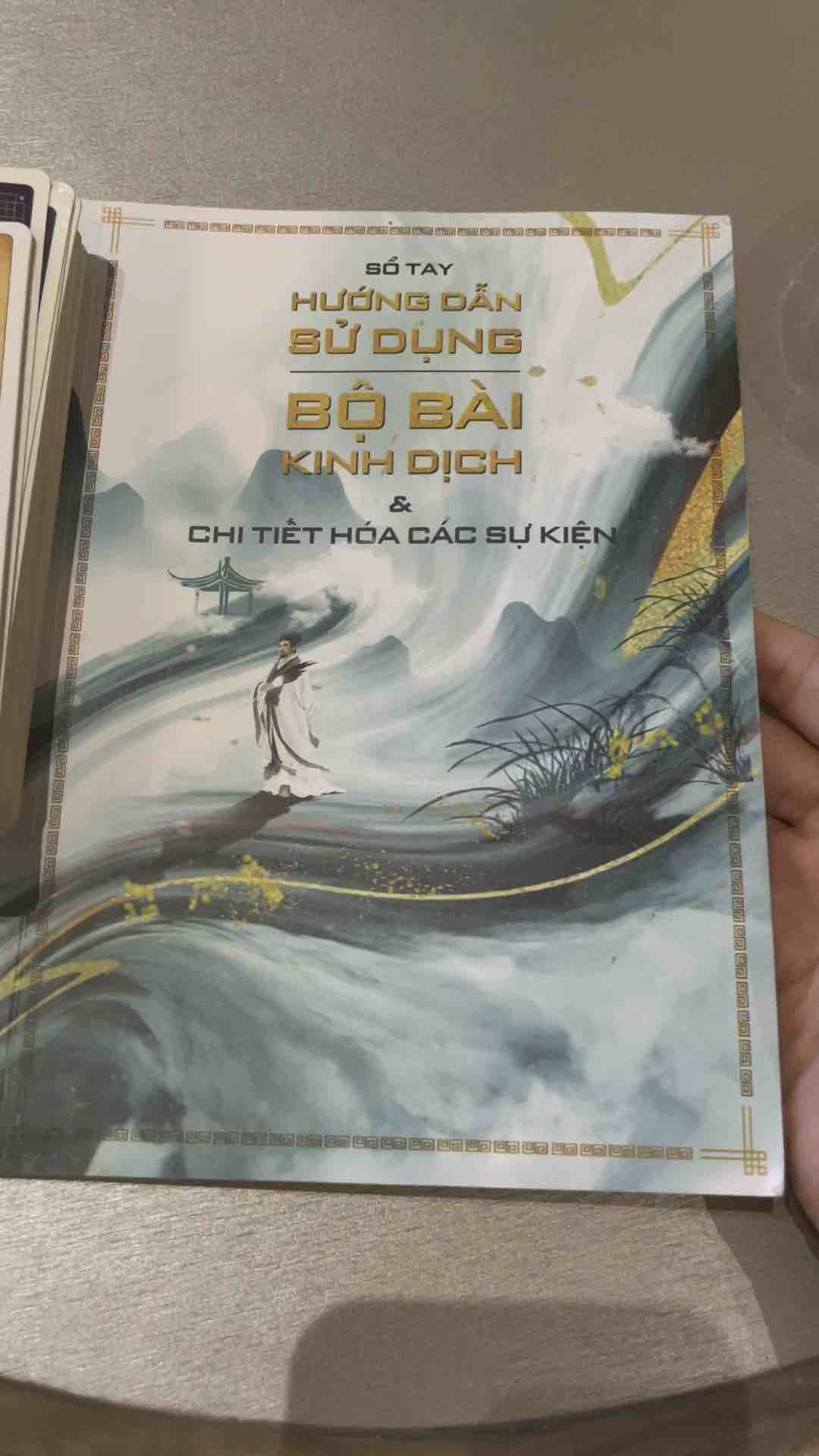 Combo bộ bài 64 quẻ kinh dịch và sổ tay hướng dẫn