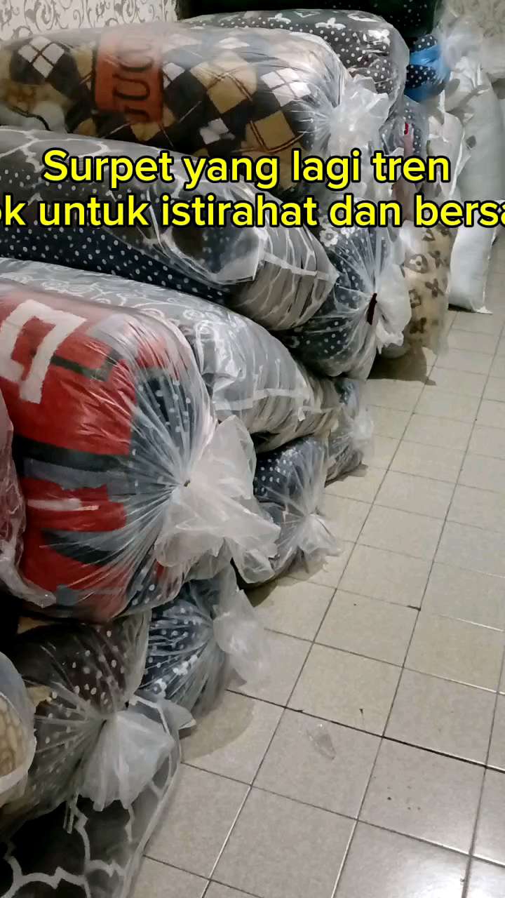 Kasur Bulu Rasfur Karakter & Kualitas Tinggi Ukuran 180x140x15cm
