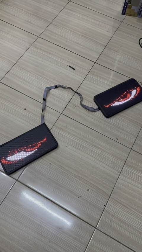 Led Mata Bergerak Runing Text P5 Kanan kiri 150cm 12-24v