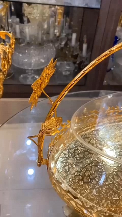 Tempat Kue Bolu Mewah Sultan Emas Turki Baki Emas Tidak Mudah Berkarat