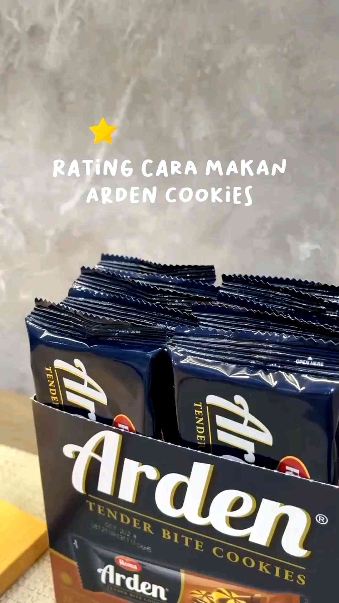 Roma Arden 1 Box Isi 10 Bungkus 30gr Kukis Biskuit Krim Cokelat Renyah Lumer Halal Tender Bite Cookies Snack Jajan Rasa Choco Splendid Cemilan Ngemil Manis Murah Enak PT Mayora Indah