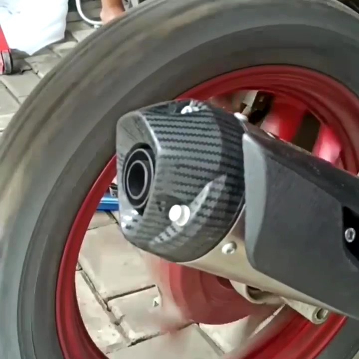 KNALPOT STANDART RACING ROB 1 ALL MATIC VARIO MIO BEAT SCOOPY GENIO DLL TERLARIS