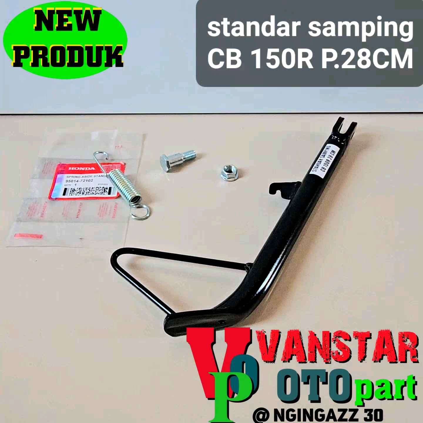 standart samping new CB 150R CB150X panjang 28cm model ori