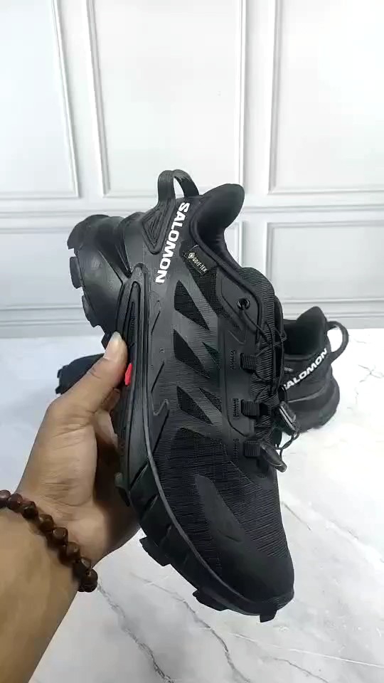 Dizzyplans Bisa COD SLMN S-Cross SUPER PREMIUM TRAIL RUNNING SHOES FREE KAOS KAKI DAN GELANG